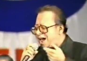 RD Burman sings in a concert in dubai