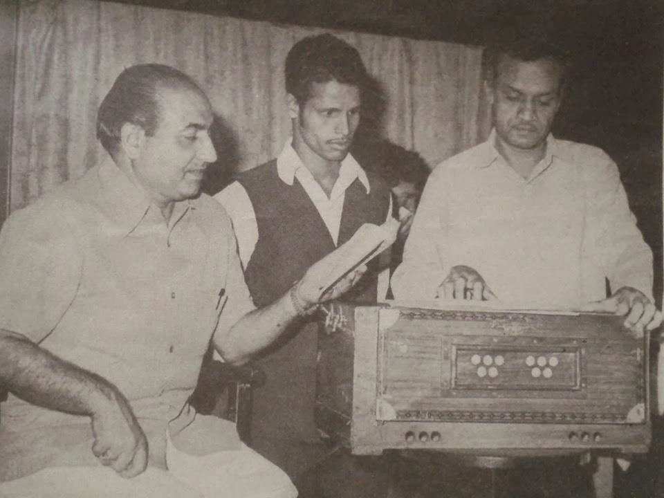 Rafi singing with N Dutta