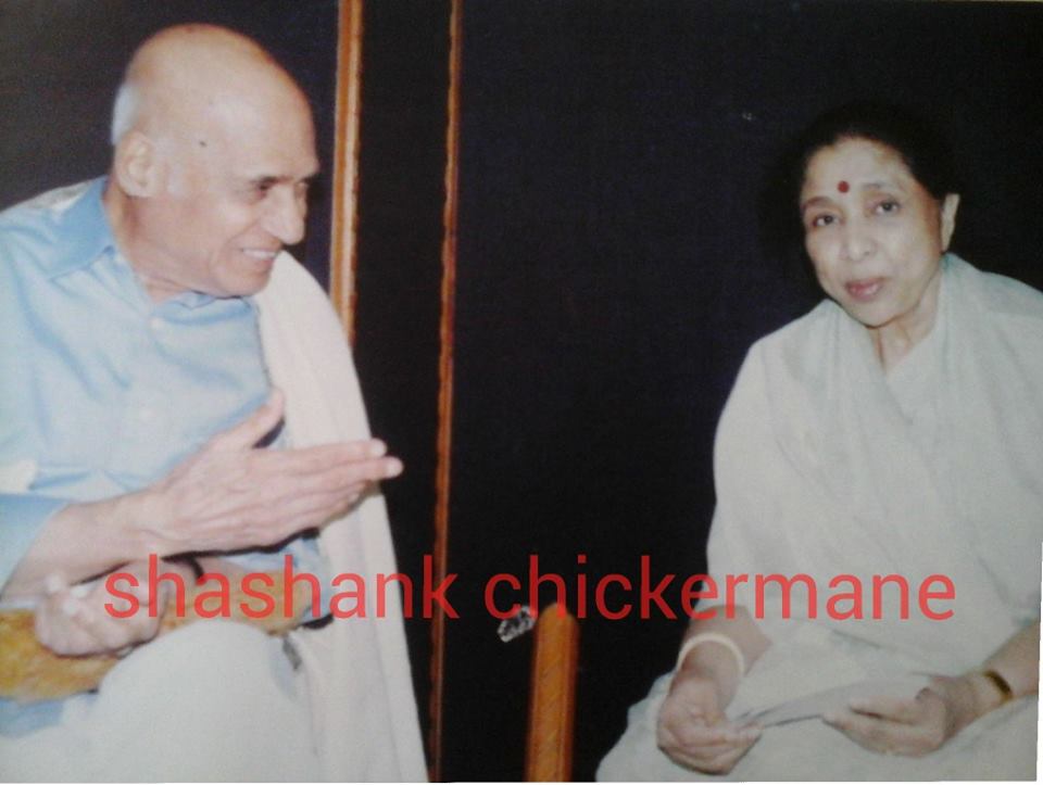 Asha Bhosale with Khayyam