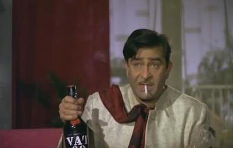 Raj Kapoor in the film 'Kal Aaj Aur Kal'
