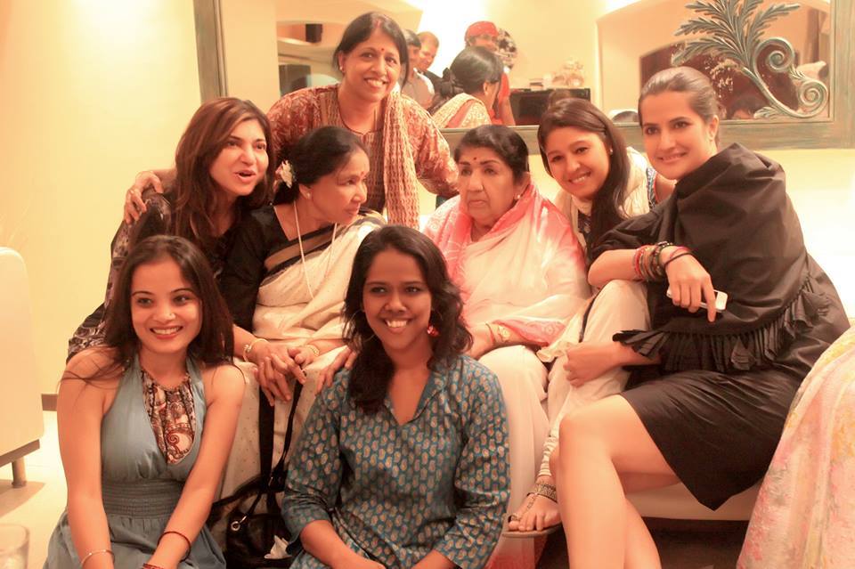 Lata with others