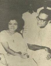 Hemant Kumar with Usha Mangeshkar