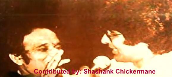 Kalyanji with Amitabh Bachchan