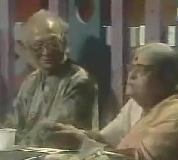 Naushad with Rajkumari in a program