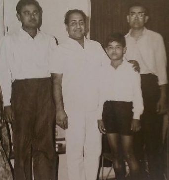 Mohammad Rafi with others