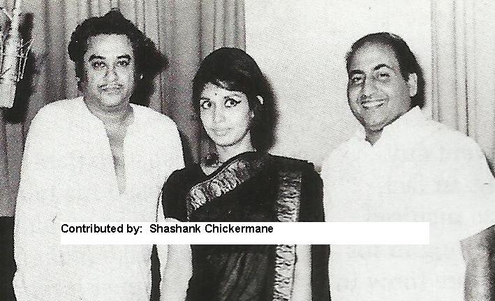 Mohdrafi with Kishoreda and Sharda
