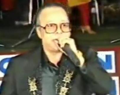 RD Burman singing in a concert in dubai