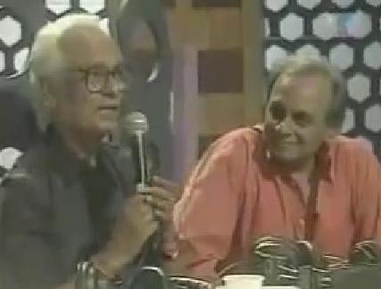 Anil Biswas with Anandji in a program