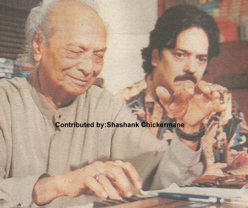 Naushad with Akbar Khan