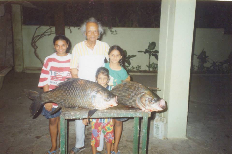 Naushad with his grandchildrens