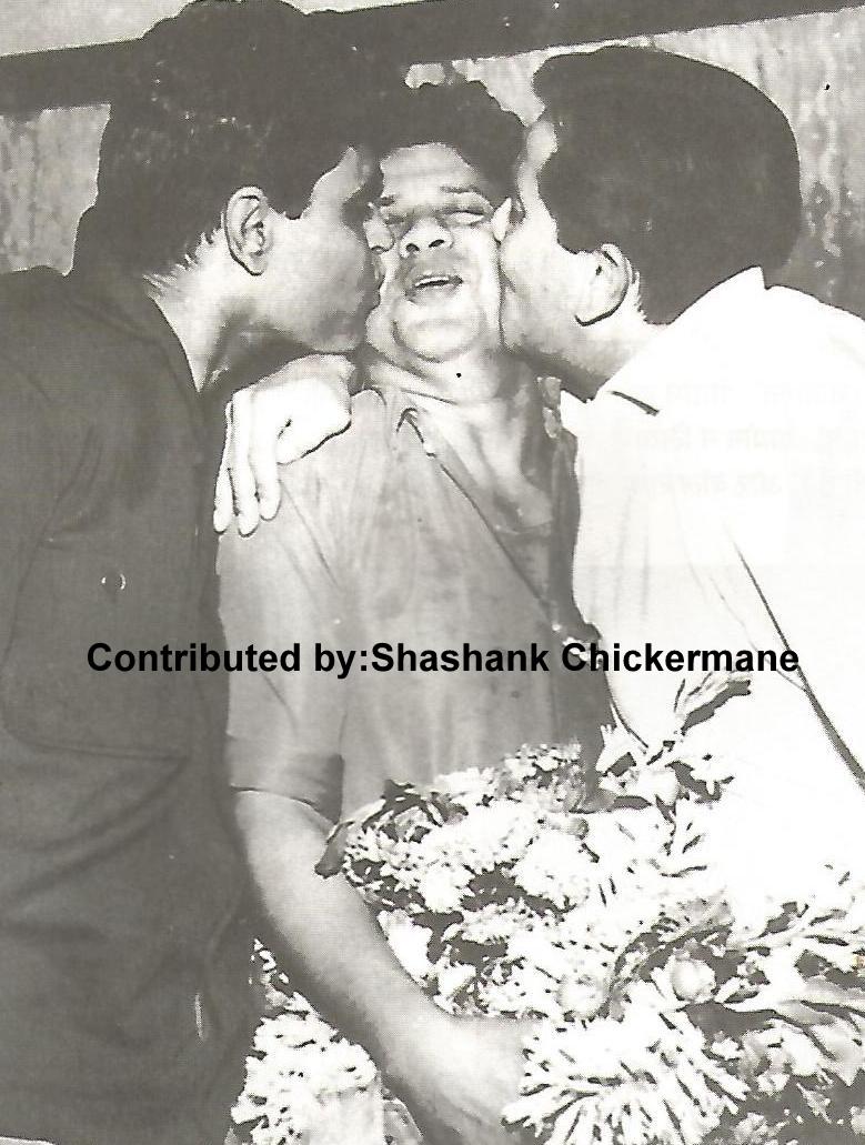 Shankar Jaikishan with Raj Kapoor in the function