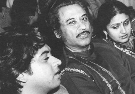 Kishoreda with Amit Kumar & Leena Chandavarkar