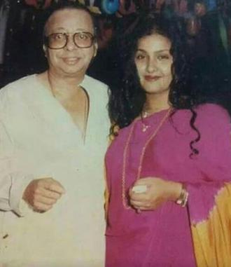 RD Burman with Leena Chandavarkar