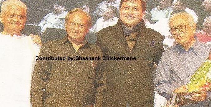 Pyarelal with Anandji, Ameen Sayani & others in a function