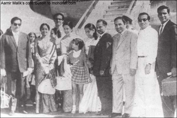 Mohd Rafi with Raj Kapoor