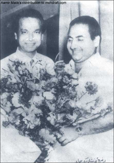 Mohd Rafi with Naushad
