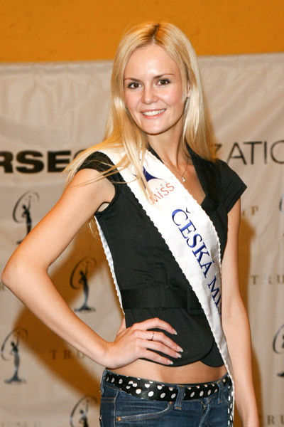 Luicie Hadasova, Miss Universe Czech Republic 2007-8