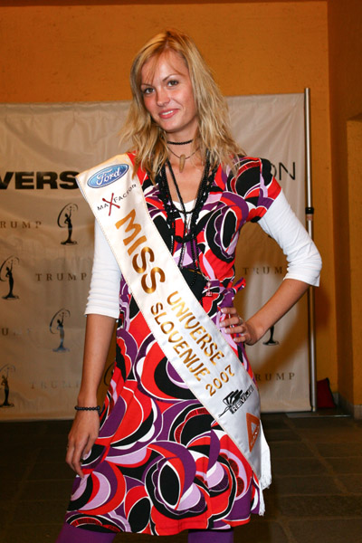 Tjasa Kokalj, Miss Universe Slovenia 2007-22