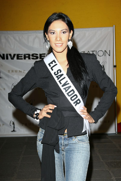 Lissette Rodriguez, Miss Universe El Salvador 2007-8