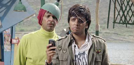 Dhamaal - Javed Jaffrey, Ritesh Deshmukh - 3