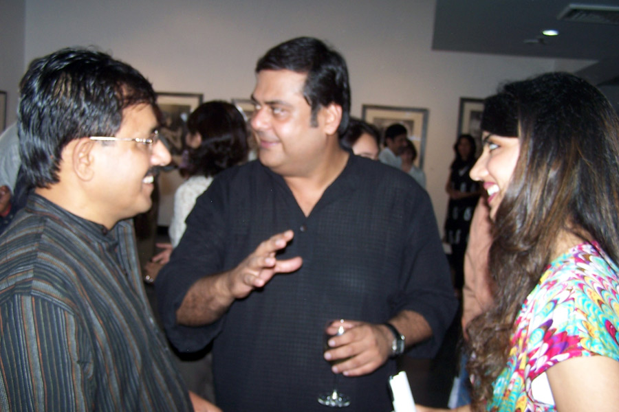 Brandsmith's Black on white - Rahul Mittra CEO Brandmsith with Yogesh Shukla & Mandira Lamba - 3