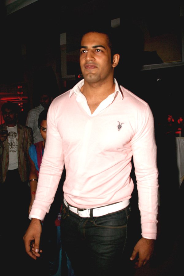 Upen Patel at the Lakme Fashion Week concluded recently in the city