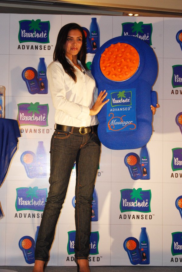 Deepika Padukone launches Parachute's Advanced Massager