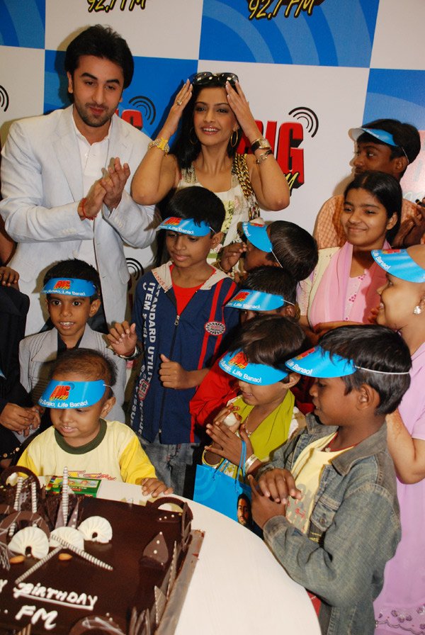 Ranbir and Sonam celebrate Children's Day 