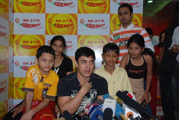 Aamir Khan celebrates Children's Day 