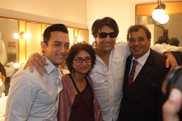 Aamir Khan, Kiran Rao, Shiamak Davar, Subhash Ghai at Shiamak's I Believe