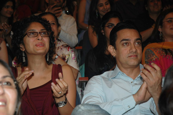 Aamir Khan, Kiran Rao at Shiamak's I Believe