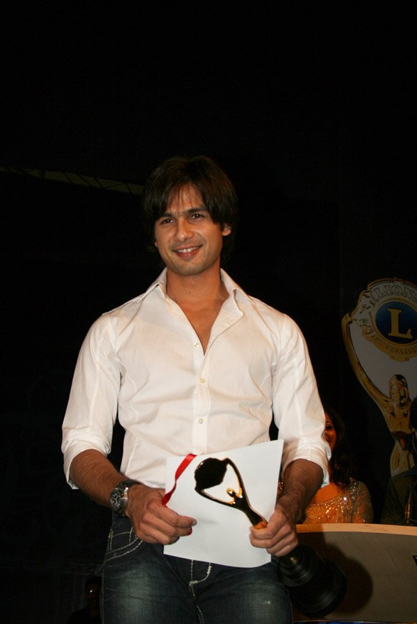 Shahid Kapoor at the 14th Lions Gold Awards
