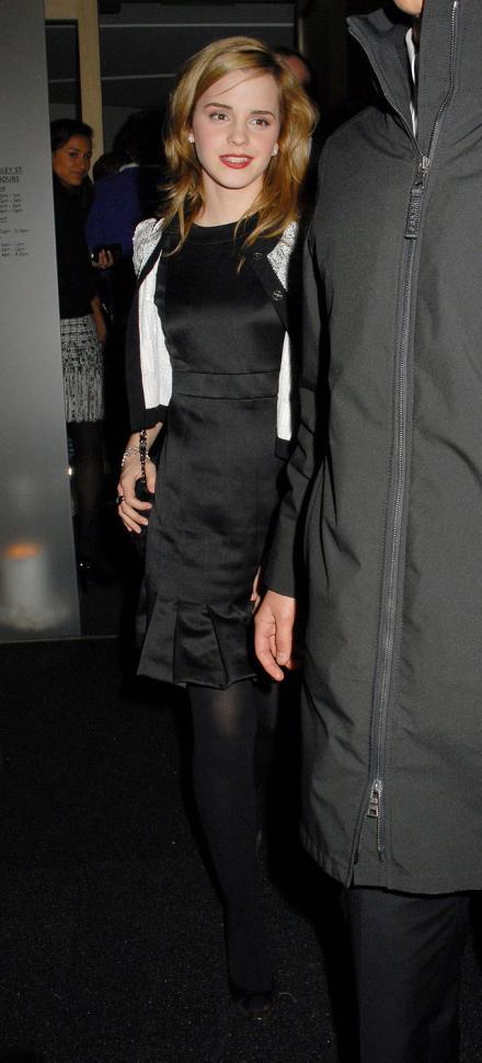 Emma Watson @ Lagerfelds Chanel Party -4