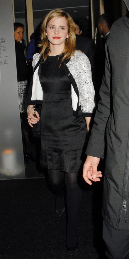 Emma Watson @ Lagerfelds Chanel Party -2