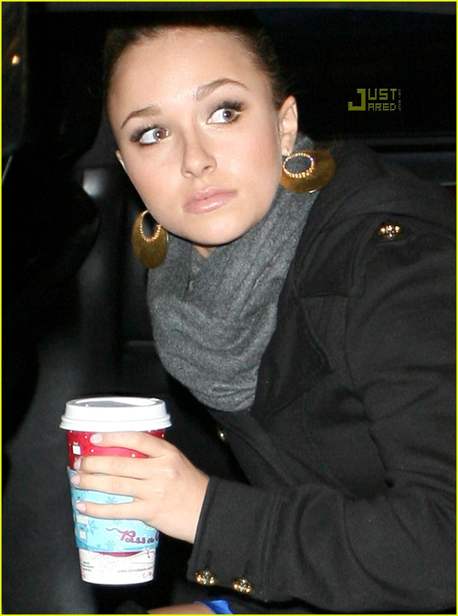 Hayden Panettiere - Wearing Thigh High Boots in NYC-3