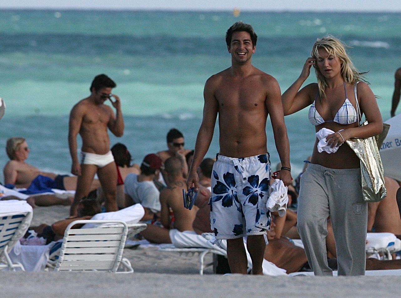 Brooke Hogan bikini pics on Miami Beach-2