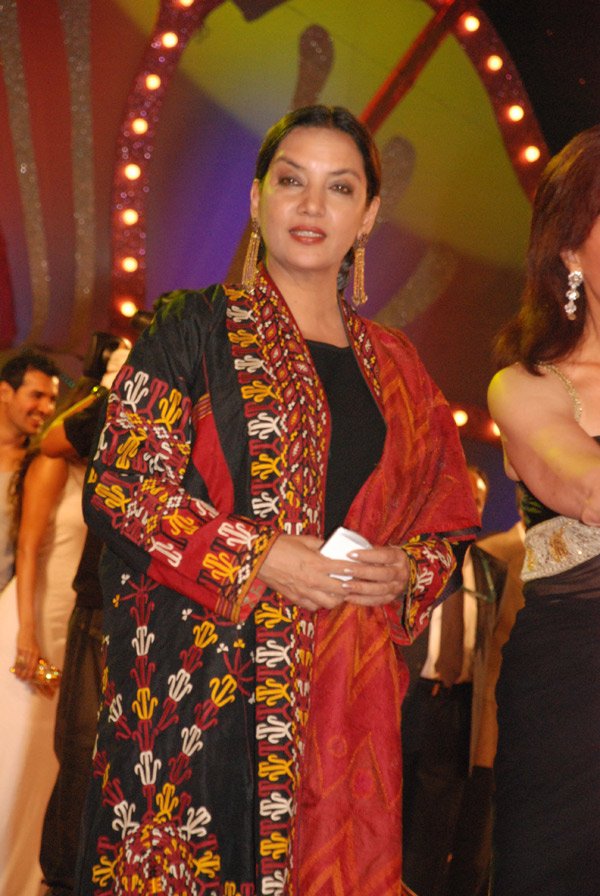Shabana Azmi at Gladrags Mrs India Contest 2007 