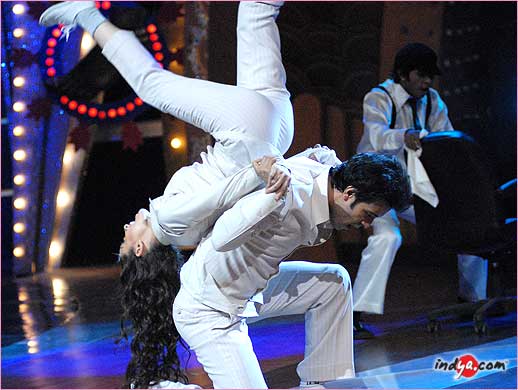 Sanjeeda Sheikh, Aamir Ali in Nach Baliye 3 