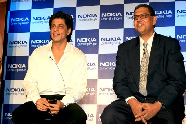 Shah Rukh Khan at Nokia Ad campaign 