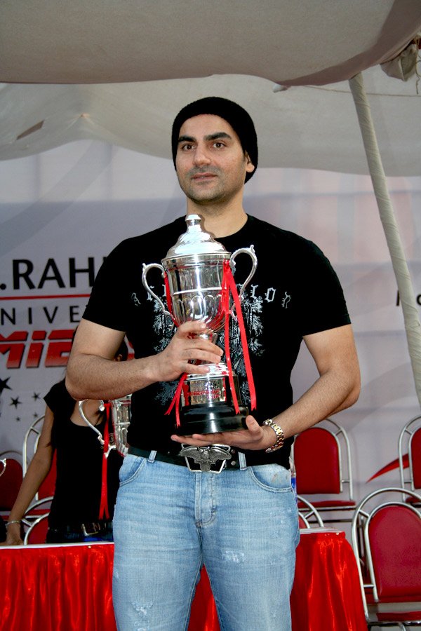 Arbaaz Khan presents K Raheja's Universal Cup Football Match Trophy 