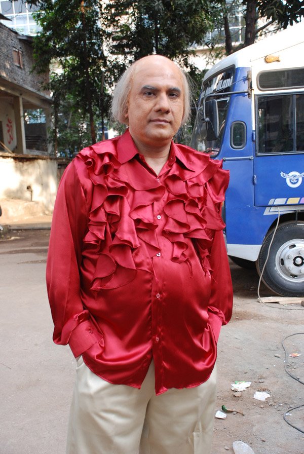 Boman Irani on the sets of Fruit and Nut 