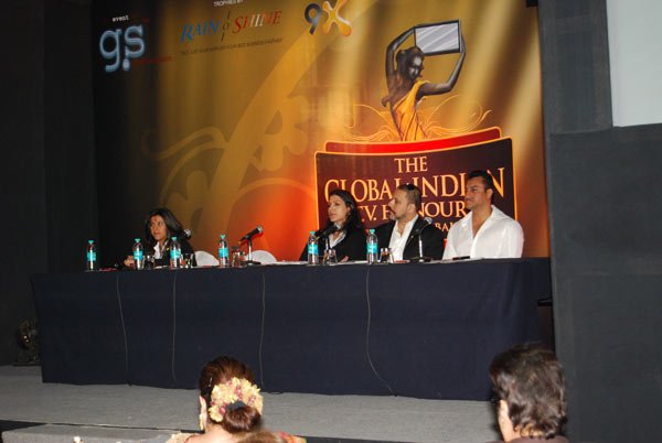 Ekta Kapoor at The Global Indian T.V. Honours Announcement 