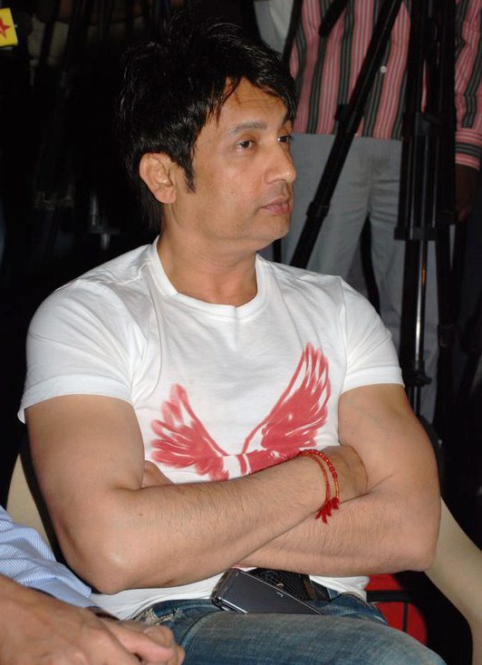 Shekhar Suman at the launch of Gold Gym Calender