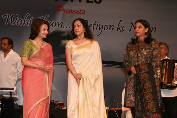 Sharmila Tagore, Hema Malini, Shabana Azmi at FICCI ladies organisation's event _Phir Wahi Shaam Betiyon Ke Naam_ at NCPA 