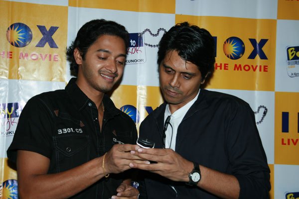 Shreyas Talpade and Nagesh Kukunoor at Inox to meet and interact with the audience 