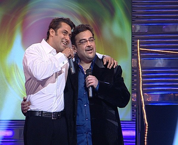 Salman Khan, Adnan Sami on Bol Baby Bol 