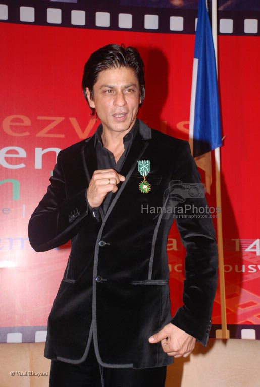 French Honour for SRK 