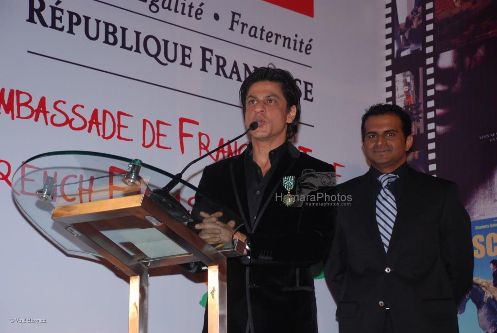 French Honour for SRK 