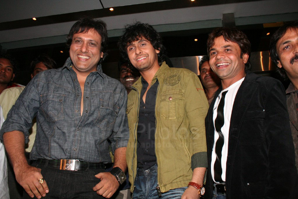Govinda, Sonu Nigam, Rajpal Yadav at Rama Rama Kya Hai Dramaa premiere at Cinemax on Jan 30th 2008 