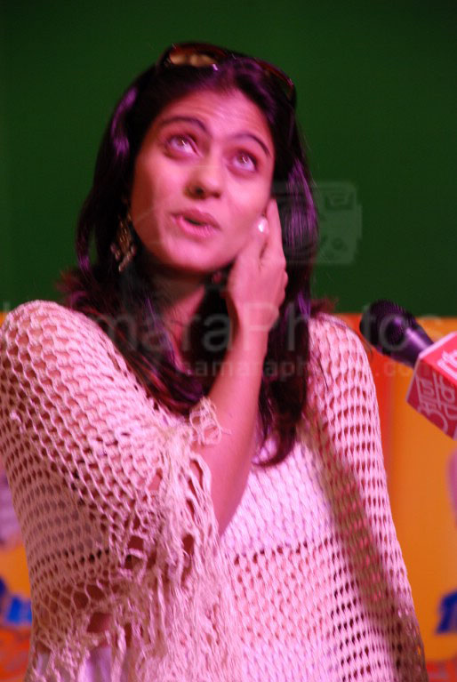 Kajol at Toonpur Ka Superhero, Indias First 3D and Live Action animation film Launched 